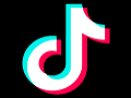 TikTok Image On A Black Background